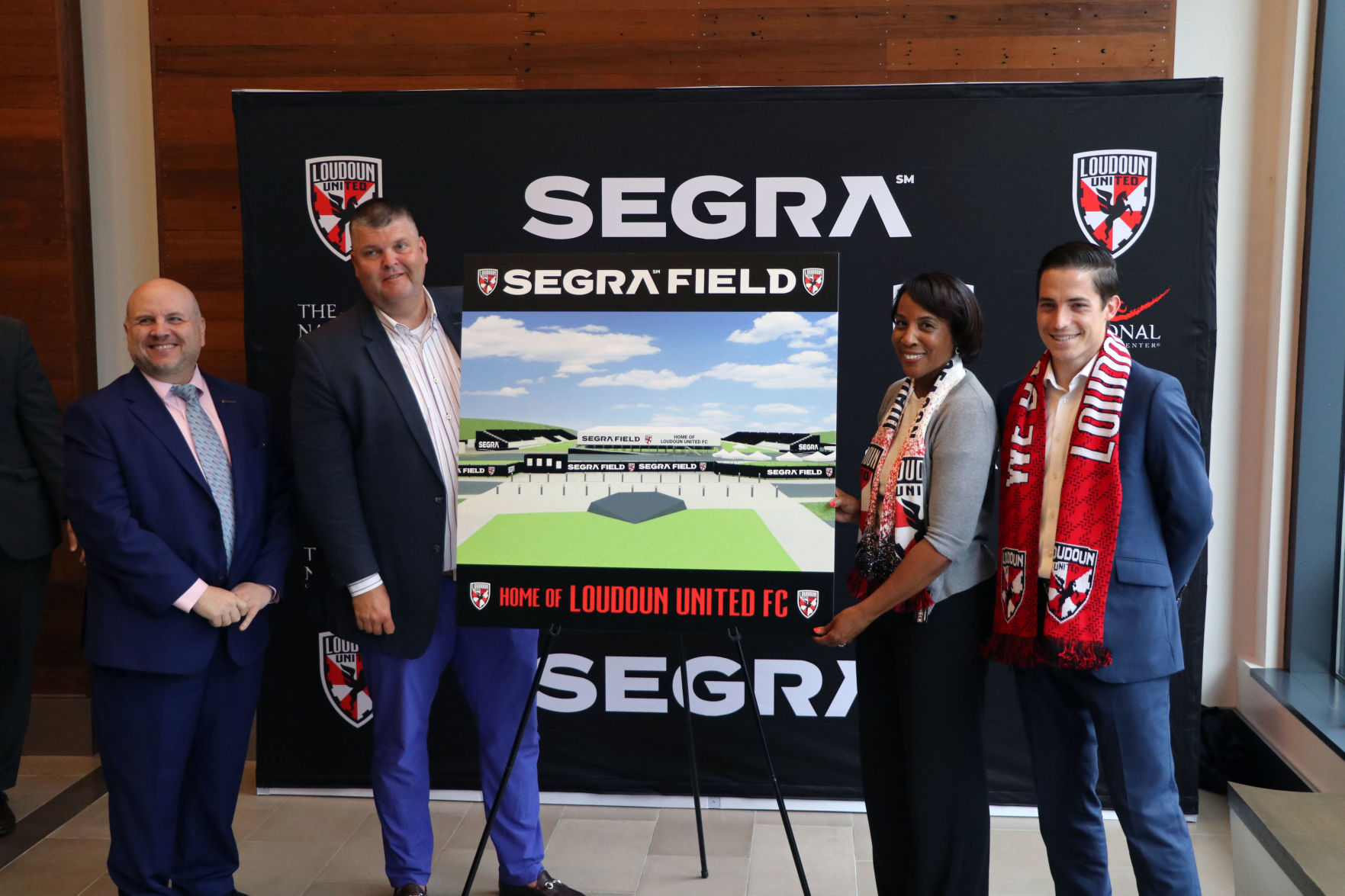 Loudoun United Segra Field Unveiling